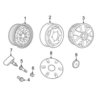 Mercedes-Benz OE - Wheels (Extended Cargo Van / Standard Cargo Van)