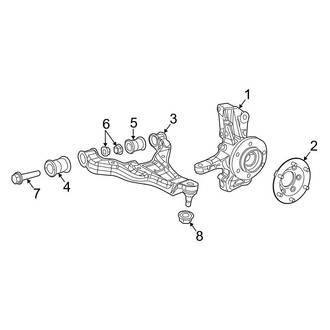 Mercedes-Benz OE - Front Suspension - Suspension Components