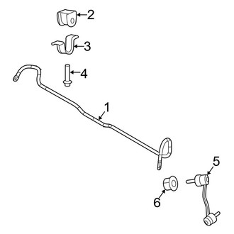 Mercedes-Benz OE - Front Suspension - Stabilizer Bar & Components