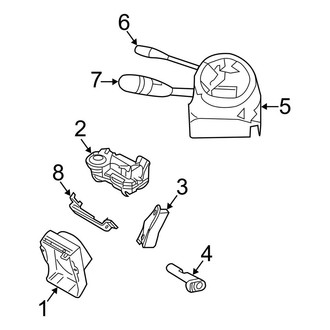 Mercedes-Benz OE - Steering Column - Shroud, Switches & Levers (Extended Cargo Van / Standard Cargo Van)