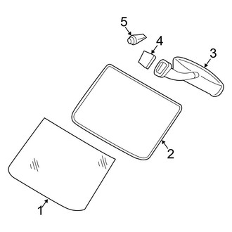 Mercedes-Benz OE - Windshield - Glass