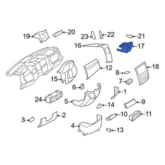 Mercedes-Benz OE - Instrument Panel Cup Holder