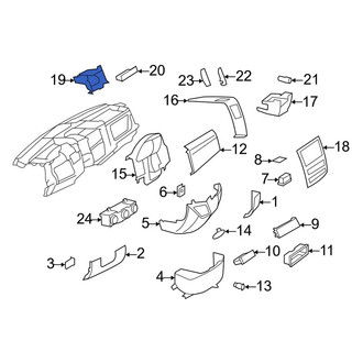 Mercedes-Benz OE - Radio Bracket