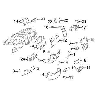 Mercedes-Benz OE - Instrument Panel Components