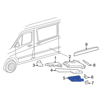 Mercedes-Benz OE - Climate Controlled Seat Duct