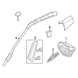 Mercedes-Benz OE - Restraint Systems - Air Bag Components