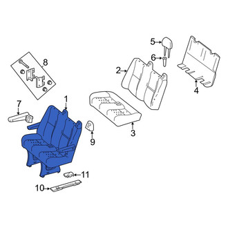Mercedes-Benz OE - Rear Seat