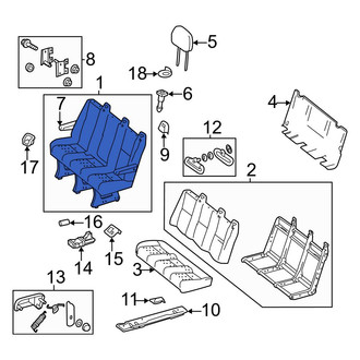 Mercedes-Benz OE - Rear Seat