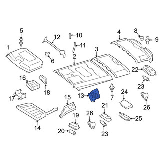 Mercedes-Benz OE - Left Roof Insulator