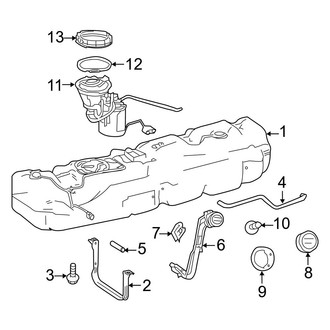 Mercedes-Benz OE - Fuel System Components (Extended Cargo Van / Standard Cargo Van)