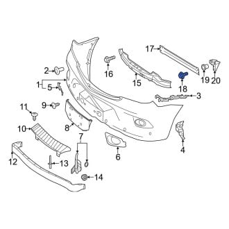 Mercedes EQS Washer Hardware — CARID.com