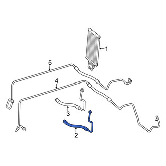 Mercedes-Benz OE - Automatic Transmission Oil Cooler Hose Assembly