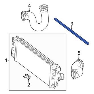 Mercedes-Benz OE - Intercooler Seal