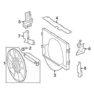 Mercedes-Benz OE - Cooling Fan