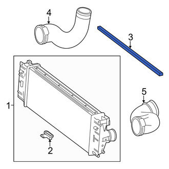 Mercedes-Benz OE - Intercooler Seal