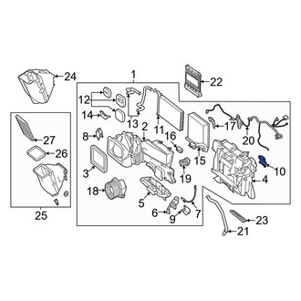 Mercedes-Benz OE - HVAC Control Module