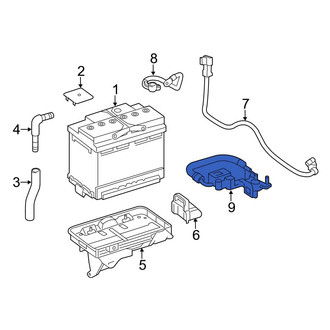Mercedes-Benz OE - Battery Cable
