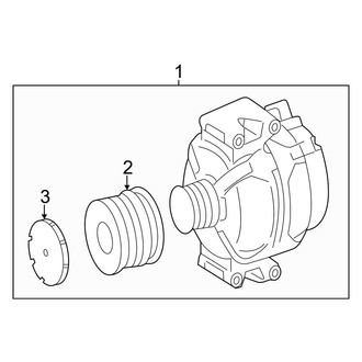 Mercedes-Benz OE - Electrical - Alternator