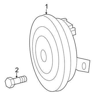Mercedes-Benz OE - Electrical - Horn (Extended Cargo Van / Standard Cargo Van / Standard Passenger Van)
