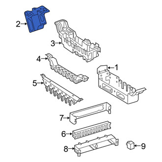 Mercedes-Benz OE - Fuse Box Bracket