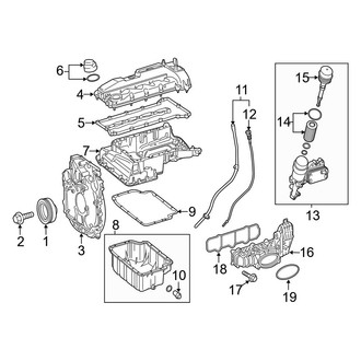 Mercedes-Benz OE - Engine Parts (2.1L)