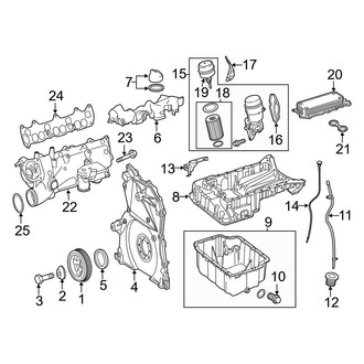 Mercedes-Benz OE - Engine Parts (3.0L)