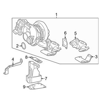 Mercedes-Benz OE - Engine - Turbocharger & Components (3.0L)