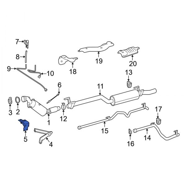 Catalytic Converter Bracket