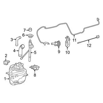 Mercedes-Benz OE - Emission System - Emission Components (Emission Reduction System), (2.1L)