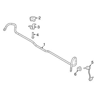 Mercedes-Benz OE - Front Suspension - Stabilizer Bar & Components (RWD)