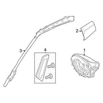 Mercedes-Benz OE - Restraint Systems - Air Bag Components (Air Bags)