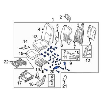 Mercedes-Benz OE - Front Right Seat