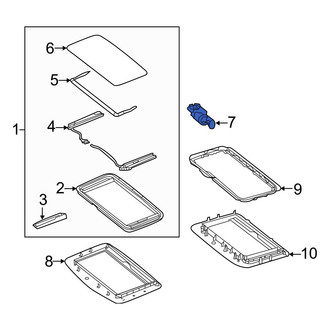 Mercedes-Benz OE - Sunroof Motor