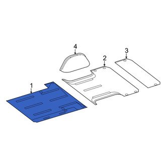Mercedes-Benz OE - Front Floor Cover Panel