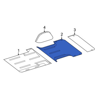 Mercedes-Benz OE - Center Floor Cover Panel