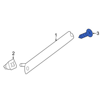 Mercedes-Benz OE - Center High Mount Stop Light Screw
