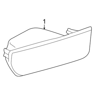 Mercedes-Benz OE - Rear Lamps - Rear Reflector
