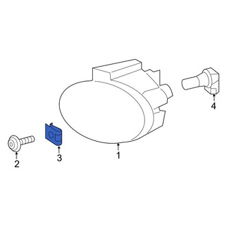 Mercedes-Benz OE - Fog Light Nut