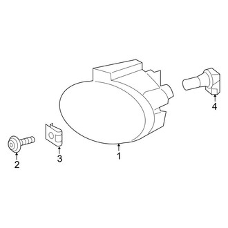 Mercedes-Benz OE - Front Lamps - Fog Lamps