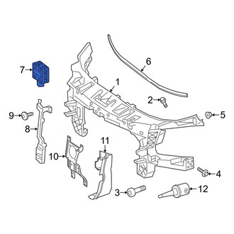 Mercedes-Benz OE - Front Cruise Control Distance Sensor