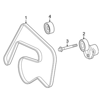 Mercedes-Benz OE - Cooling - Belts & Pulleys (Gas)