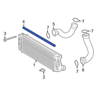 Mercedes-Benz OE - Intercooler Seal