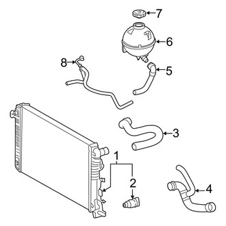Mercedes-Benz OE - Cooling - Radiator & Components