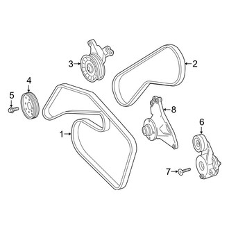 Mercedes-Benz OE - Cooling - Belts & Pulleys