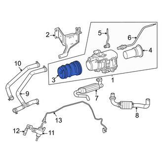Mercedes-Benz OE - Rear HVAC Heater Core Heater Element