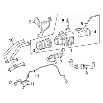 Mercedes-Benz OE - Air Conditioner & Heater - Auxiliary Heater (Rear)