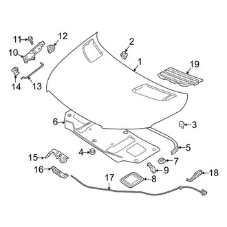 Mercedes-Benz OE - Hood & Components