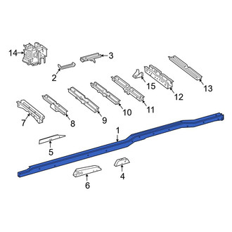 Mercedes-Benz OE - Frame Rail