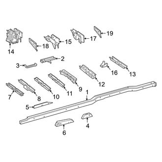 Mercedes-Benz OE - Frame & Components