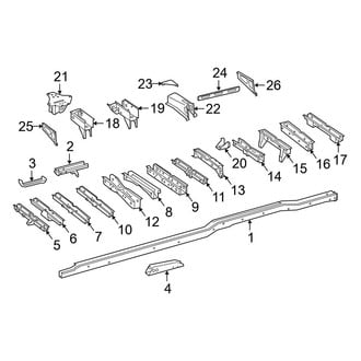 Mercedes-Benz OE - Frame & Components